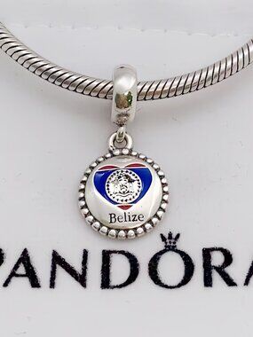 Pandora Belize Flag Exclusive Charm Pendant